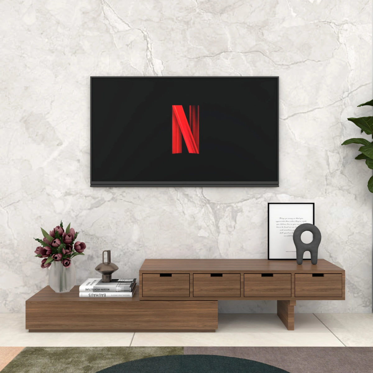 The Zenith Floating TV Stand - Sekar Lifestyle