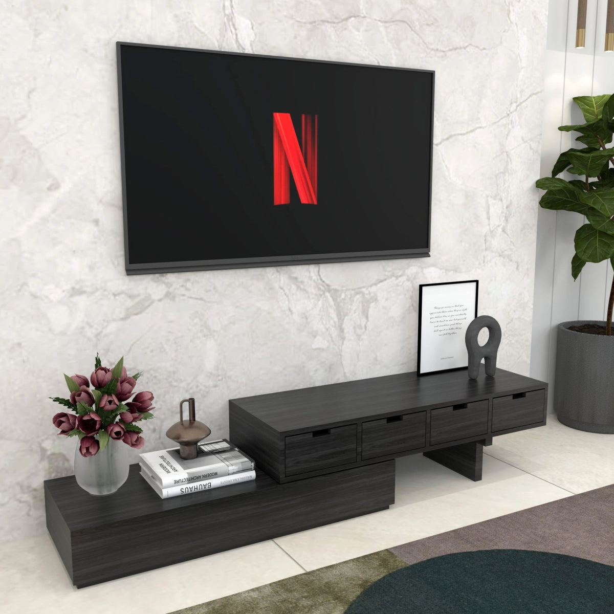 The Zenith Floating TV Stand - Sekar Lifestyle