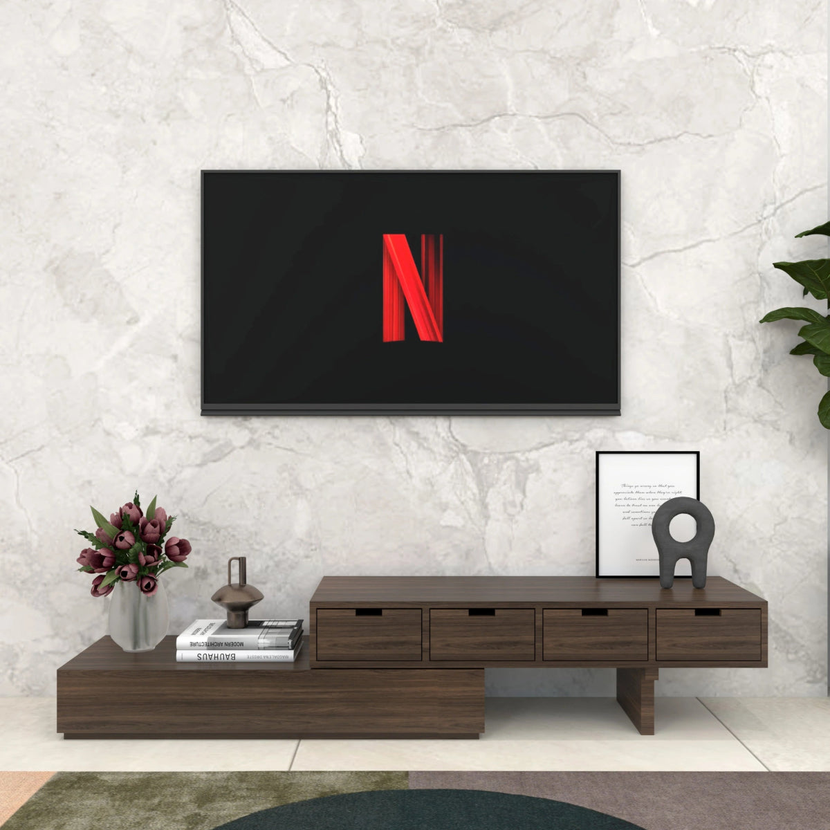 The Zenith Floating TV Stand - Sekar Lifestyle