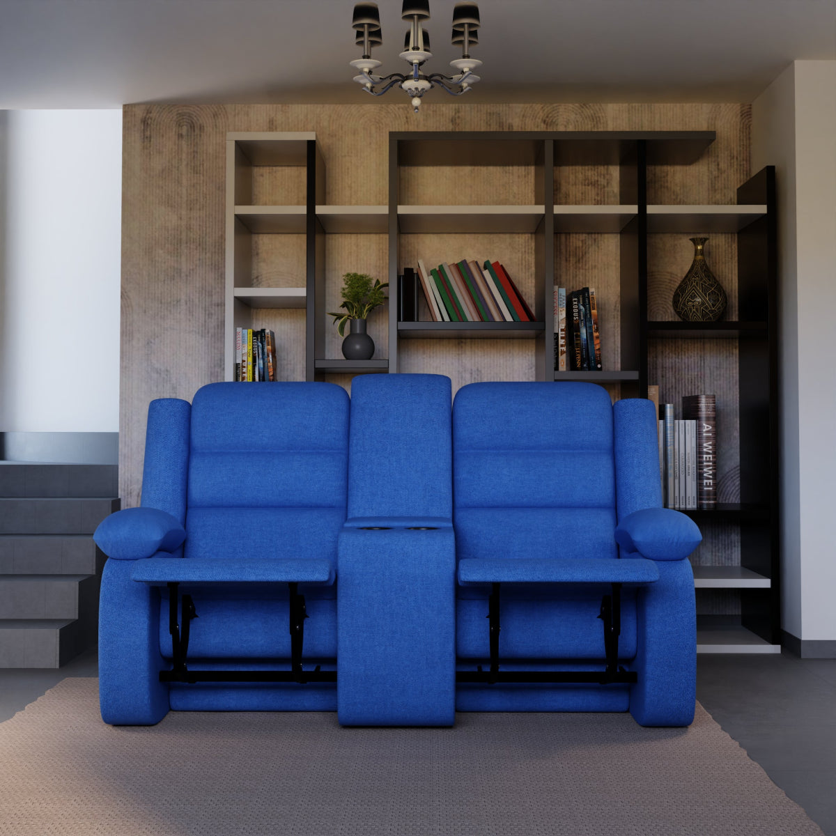 Two Seater Fabric Recliner Series - Sekar Lifestyle