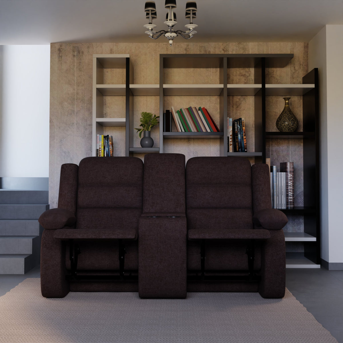 Two Seater Fabric Recliner Series - Sekar Lifestyle