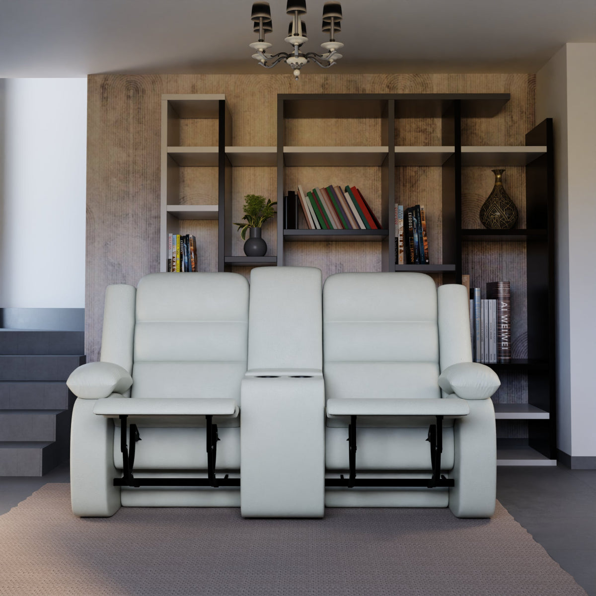 Two Seater Leatherette Recliner Series - Sekar Lifestyle