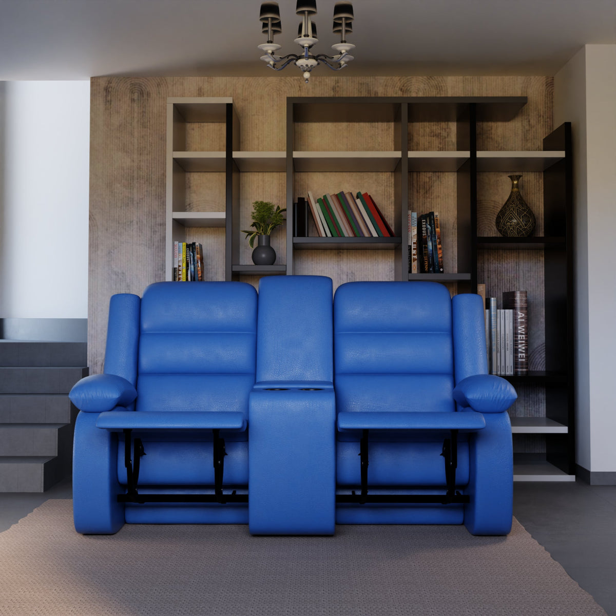 Two Seater Leatherette Recliner Series - Sekar Lifestyle