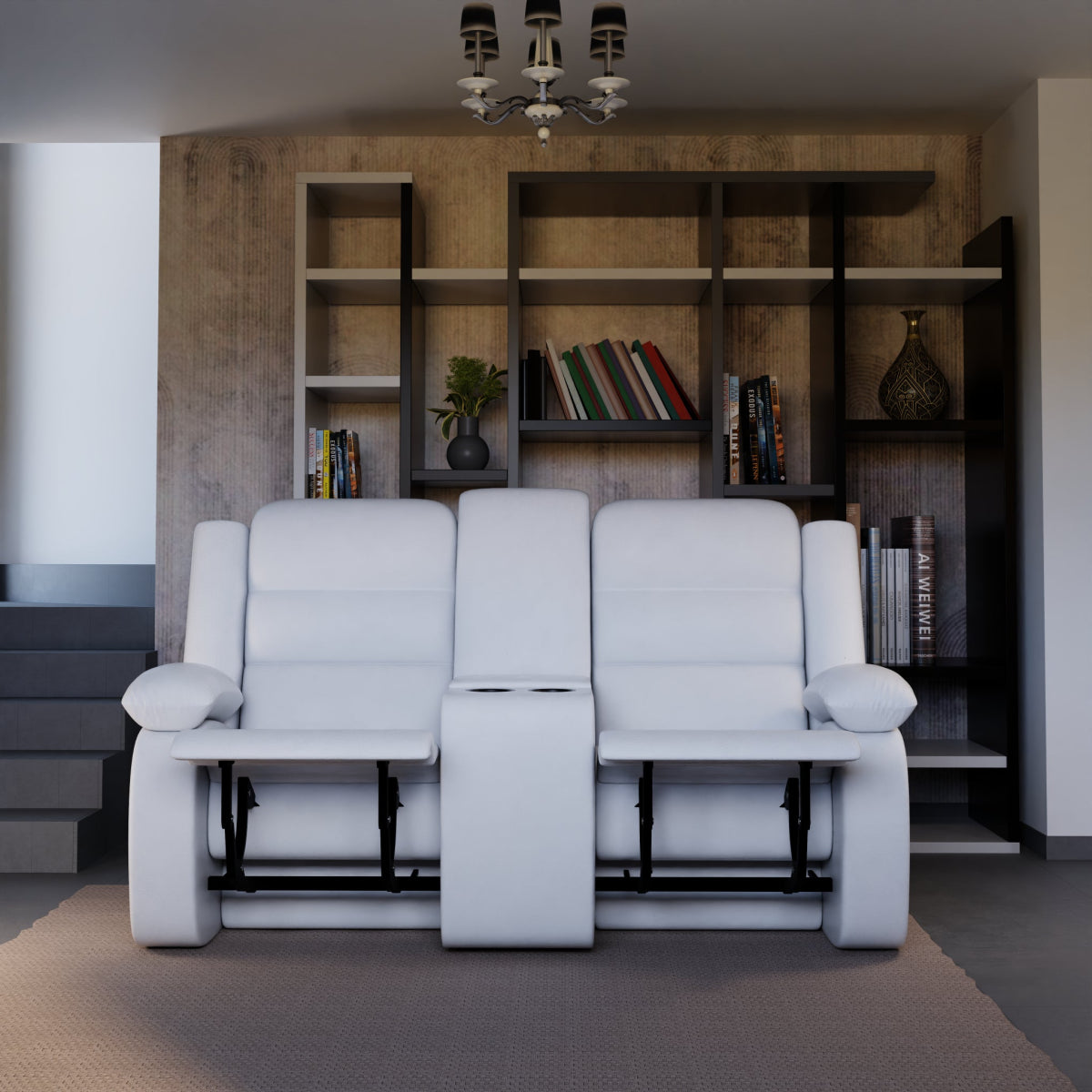 Two Seater Leatherette Recliner Series - Sekar Lifestyle