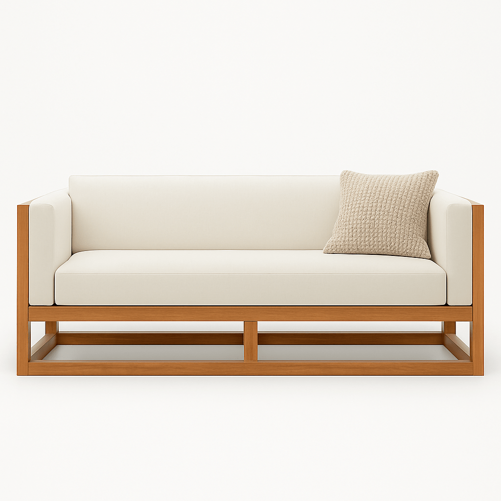 Wayanad Series – Luxury Teak Wood Sofas for South Indian Homes - Sekar Lifestyle