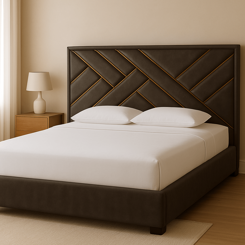 Whitefield Zen Haven – Handcrafted Upholstered Bed - Sekar Lifestyle