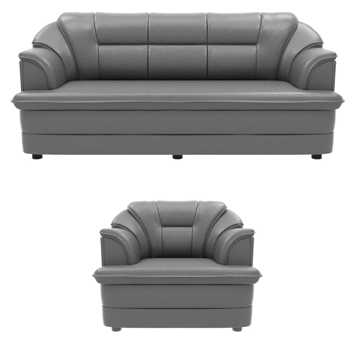 Butterfly Series Leatherette Sofa - Sekar Lifestyle