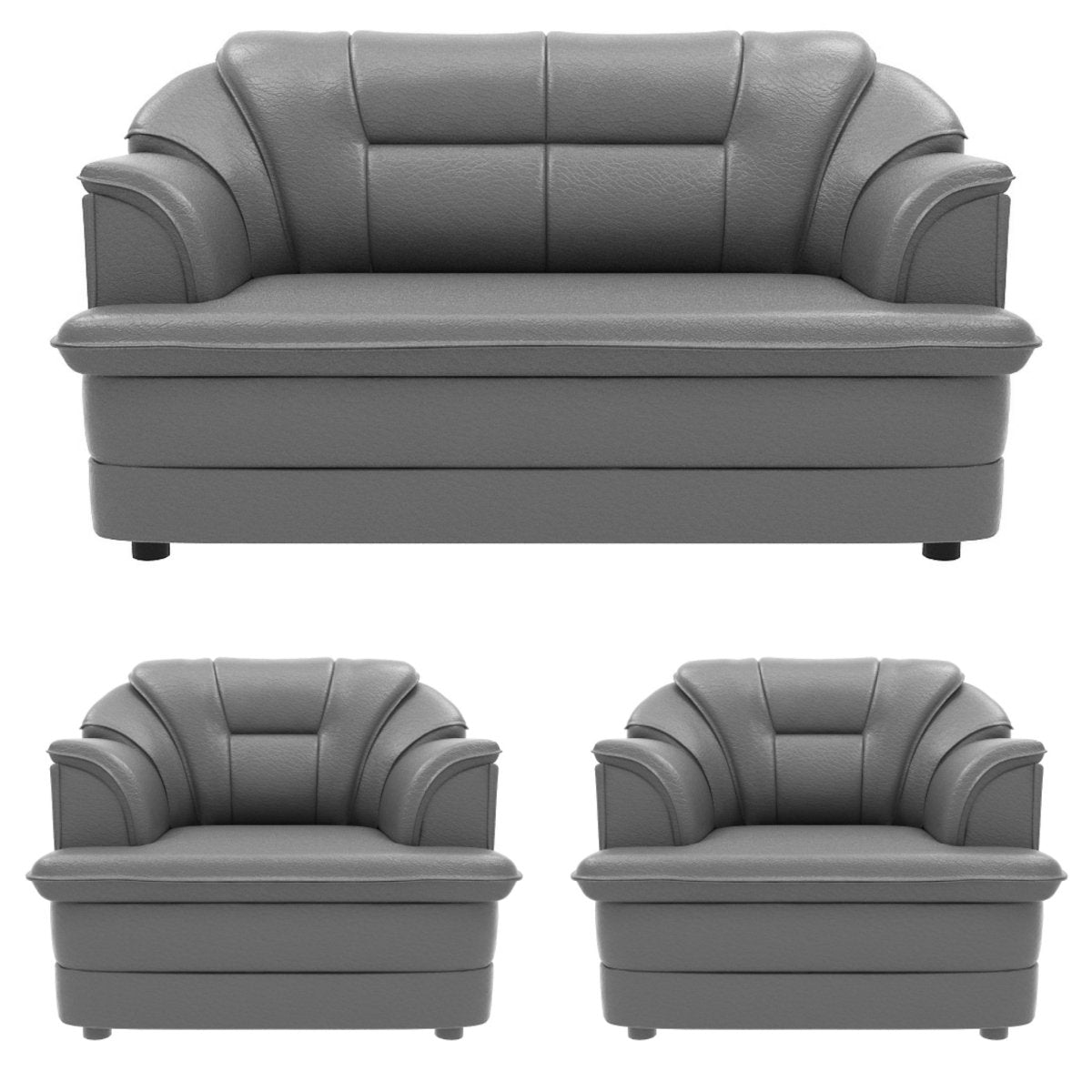 Butterfly Series Leatherette Sofa - Sekar Lifestyle