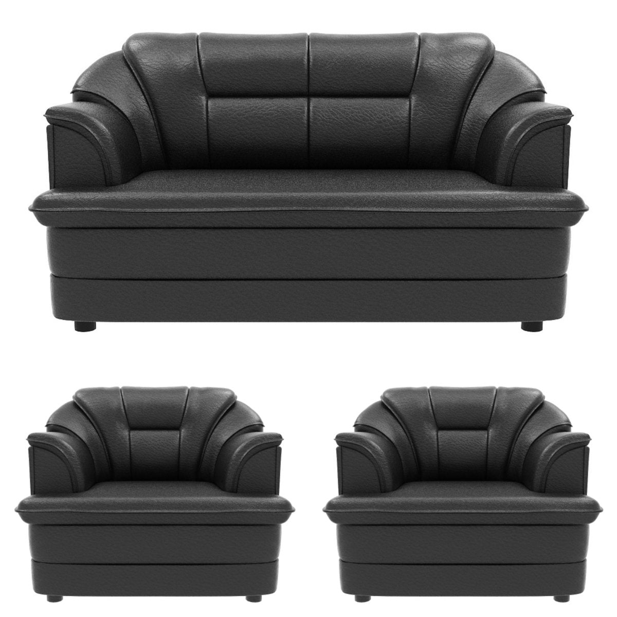 Butterfly Series Leatherette Sofa - Sekar Lifestyle