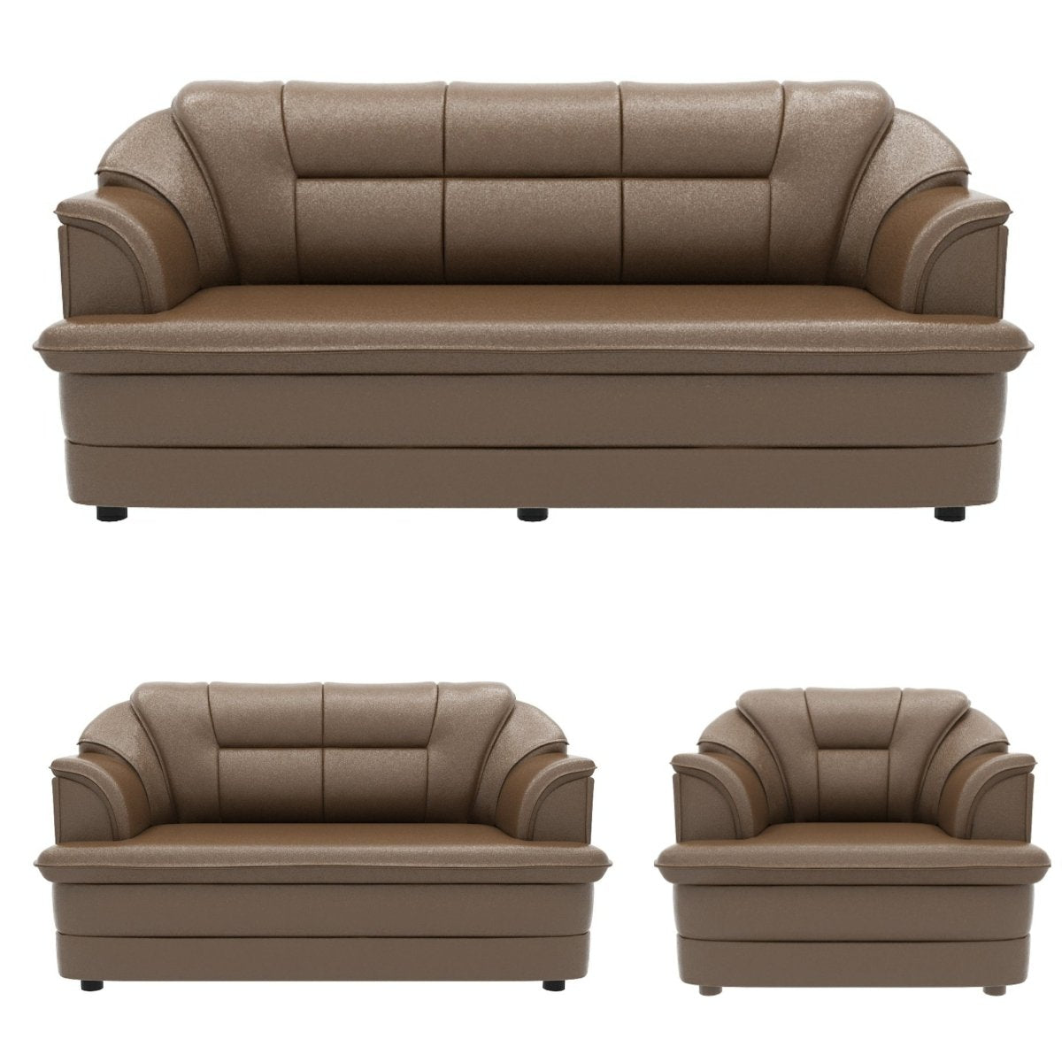 Butterfly Series Leatherette Sofa - Sekar Lifestyle