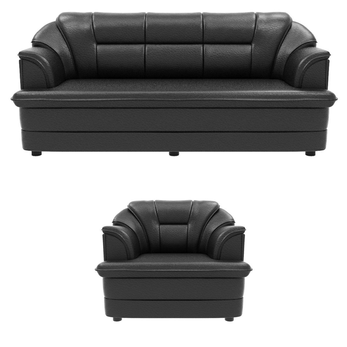 Butterfly Series Leatherette Sofa - Sekar Lifestyle