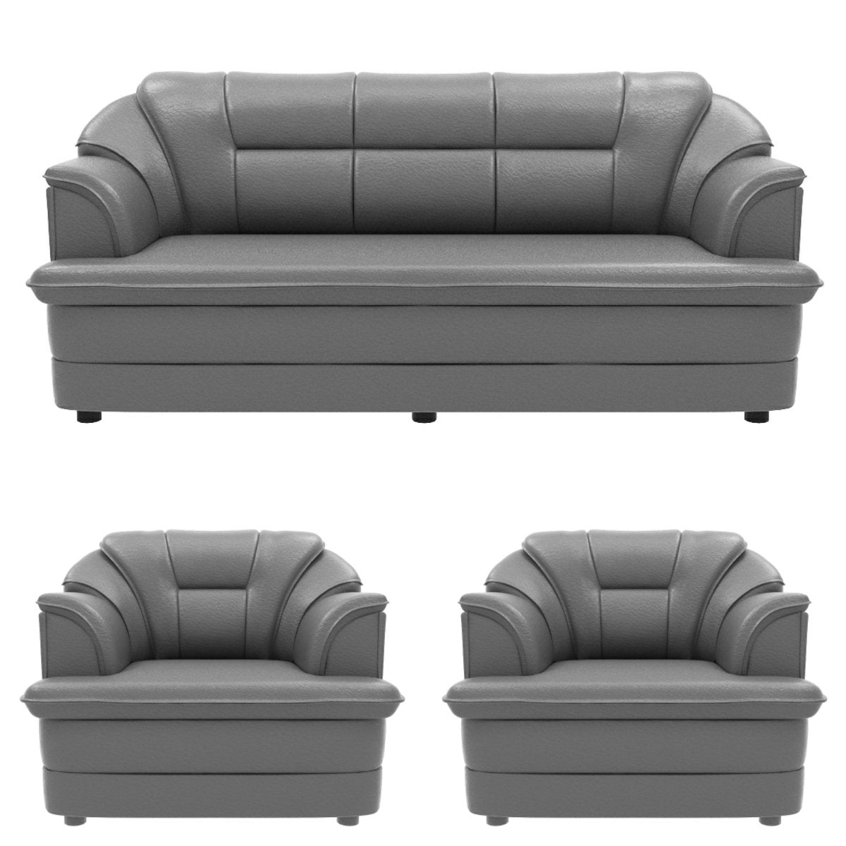 Butterfly Series Leatherette Sofa - Sekar Lifestyle