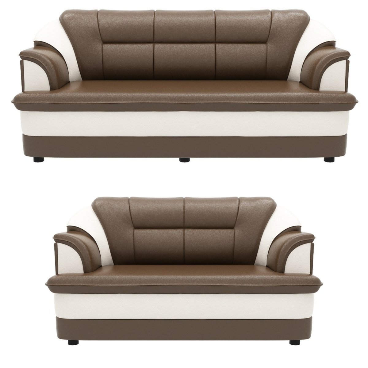 Butterfly Series Leatherette Sofa - Sekar Lifestyle