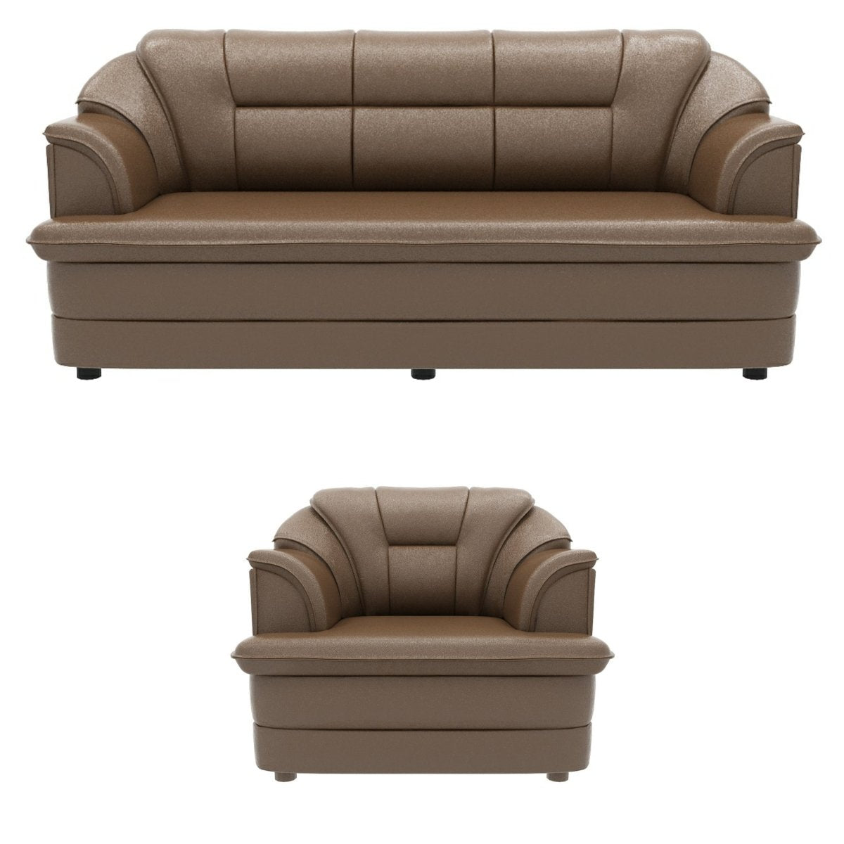 Butterfly Series Leatherette Sofa - Sekar Lifestyle