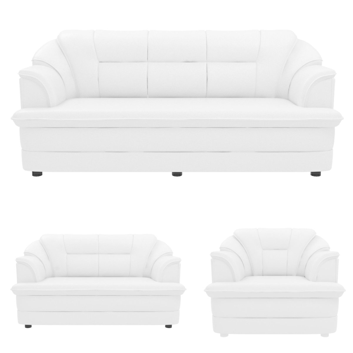 Butterfly Series Leatherette Sofa - Sekar Lifestyle