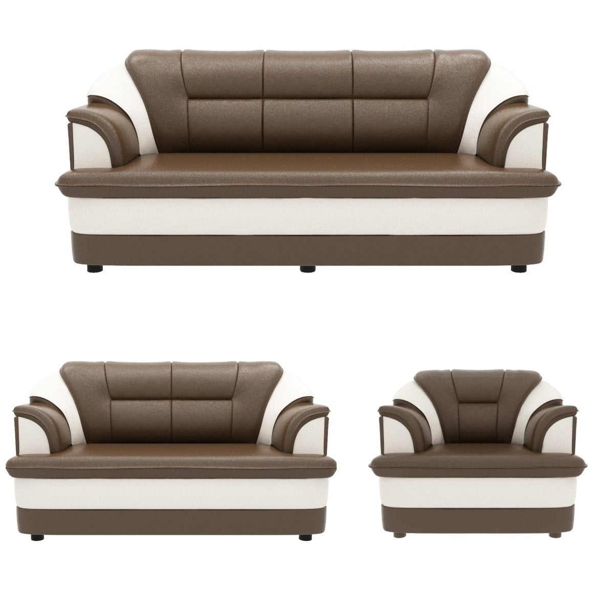 Butterfly Series Leatherette Sofa - Sekar Lifestyle