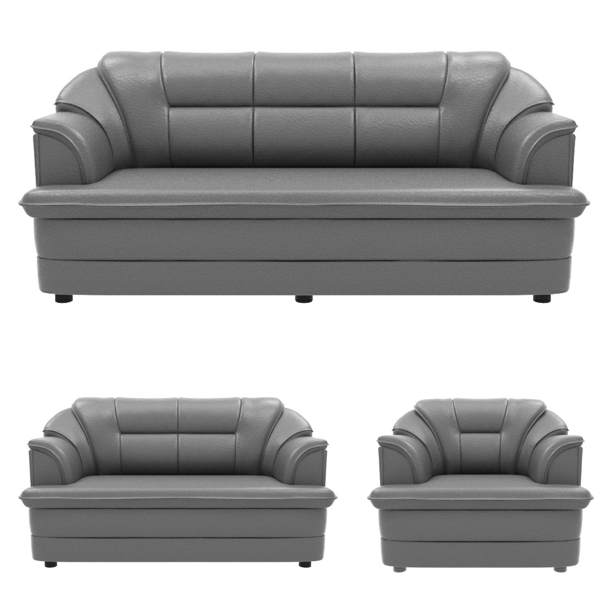 Butterfly Series Leatherette Sofa - Sekar Lifestyle