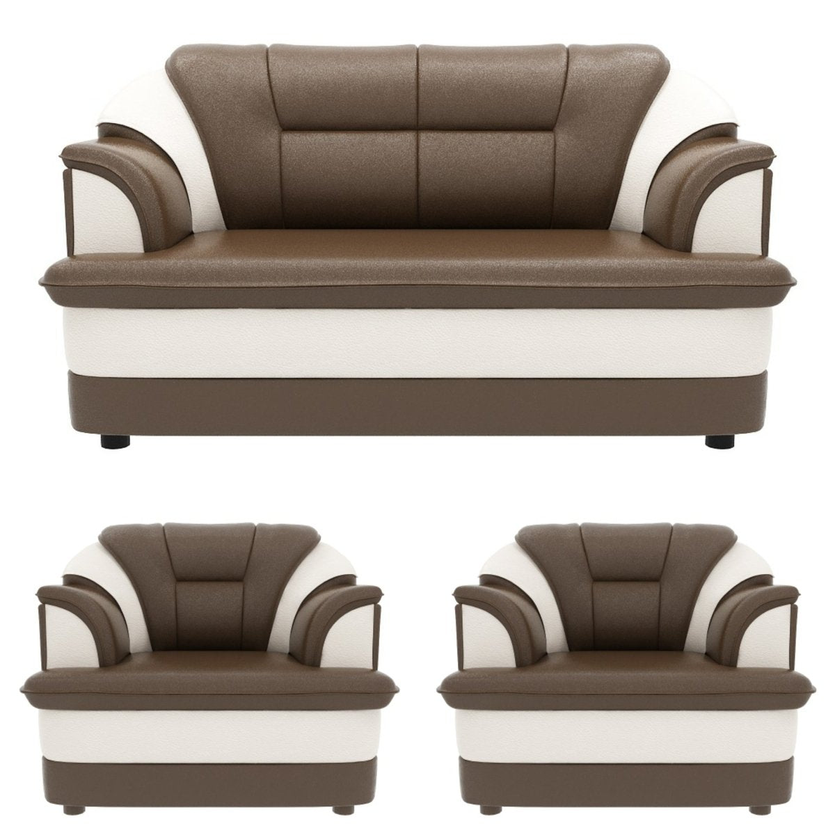 Butterfly Series Leatherette Sofa - Sekar Lifestyle