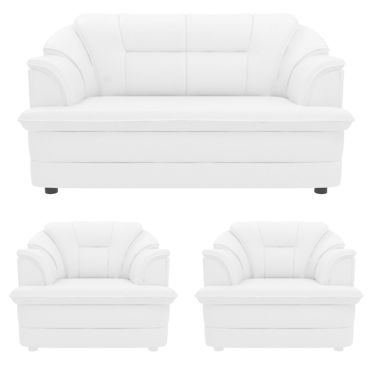 Butterfly Series Leatherette Sofa - Sekar Lifestyle