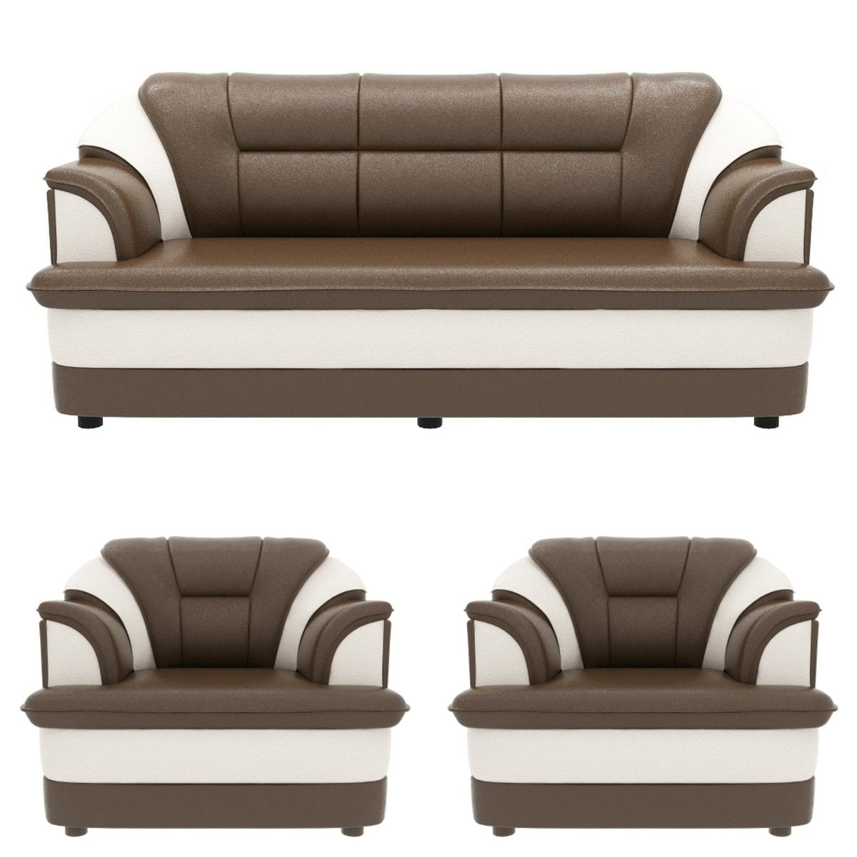 Butterfly Series Leatherette Sofa - Sekar Lifestyle