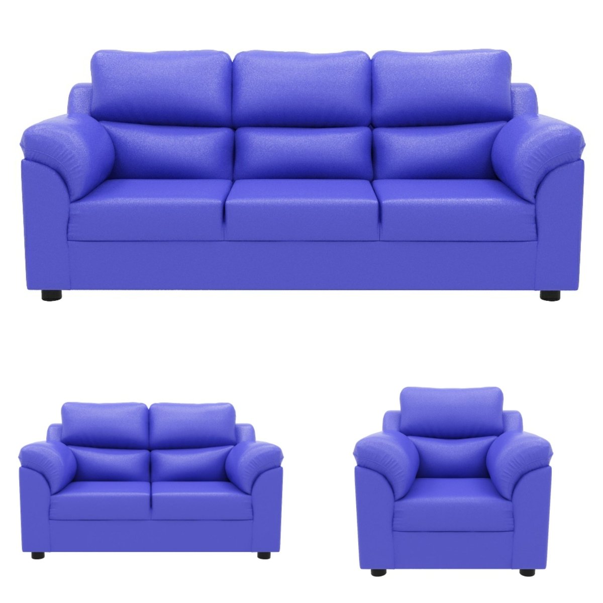 Comfort Series Leatherette Sofa - Sekar Lifestyle