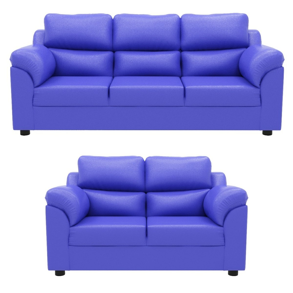 Comfort Series Leatherette Sofa - Sekar Lifestyle