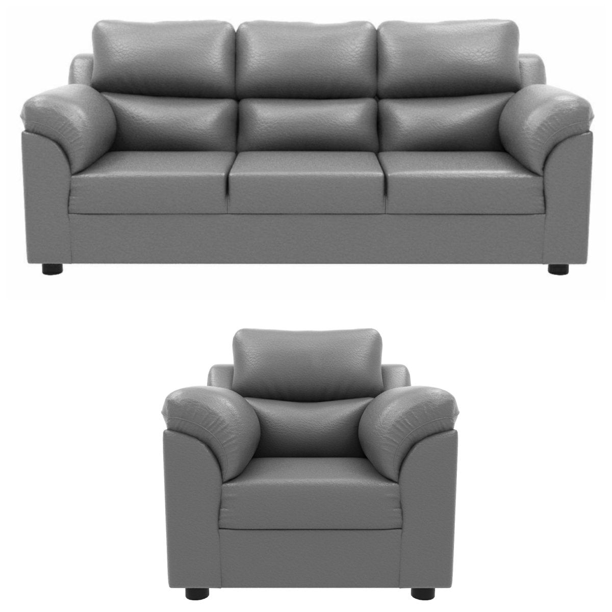 Comfort Series Leatherette Sofa - Sekar Lifestyle