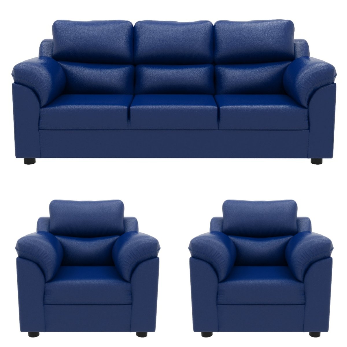 Comfort Series Leatherette Sofa - Sekar Lifestyle