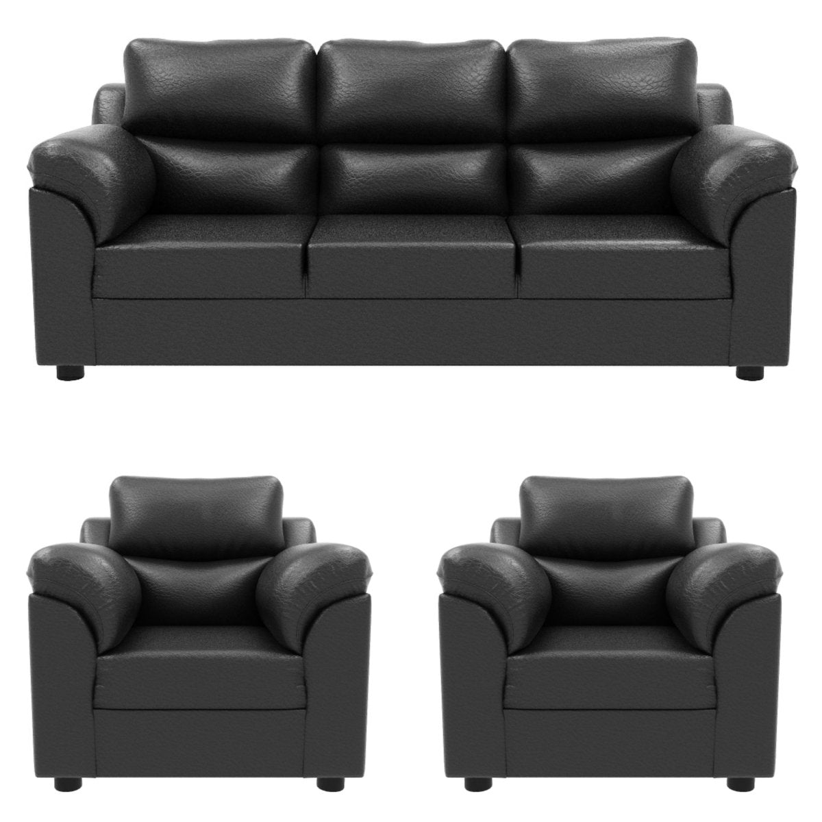 Comfort Series Leatherette Sofa - Sekar Lifestyle