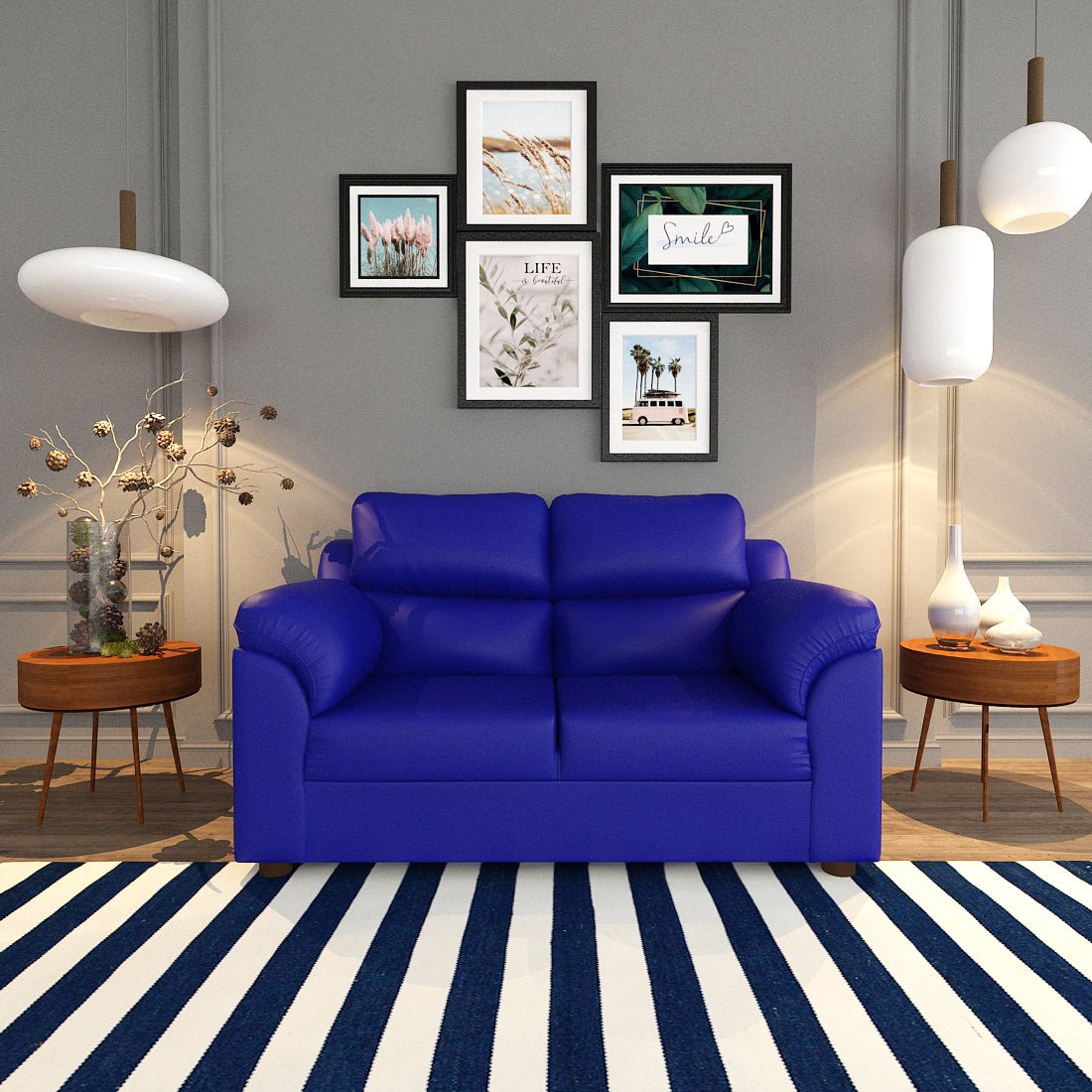 Comfort Series Leatherette Sofa - Sekar Lifestyle