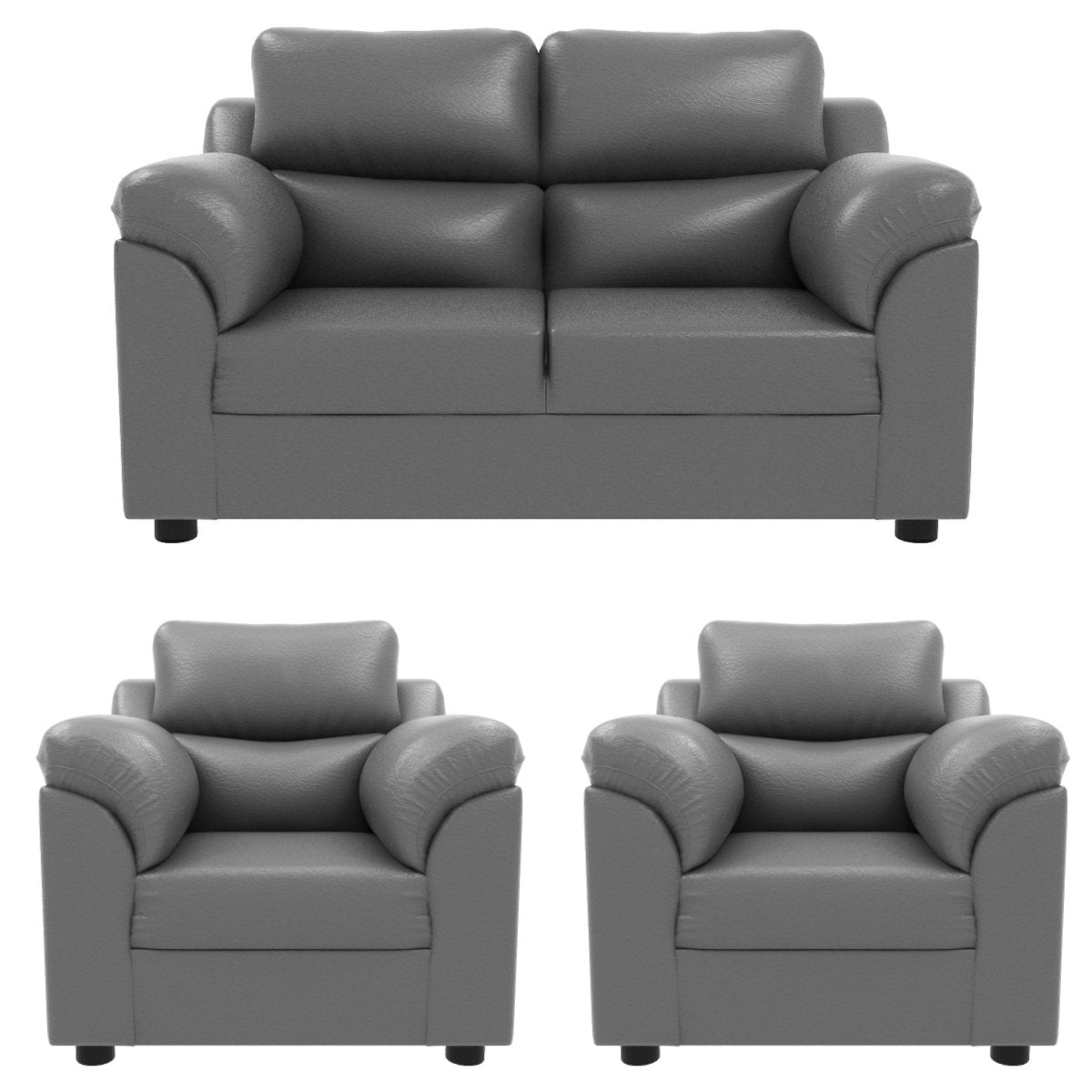 Comfort Series Leatherette Sofa - Sekar Lifestyle