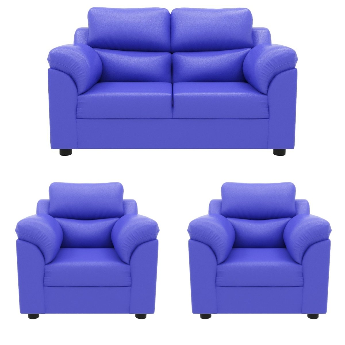 Comfort Series Leatherette Sofa - Sekar Lifestyle