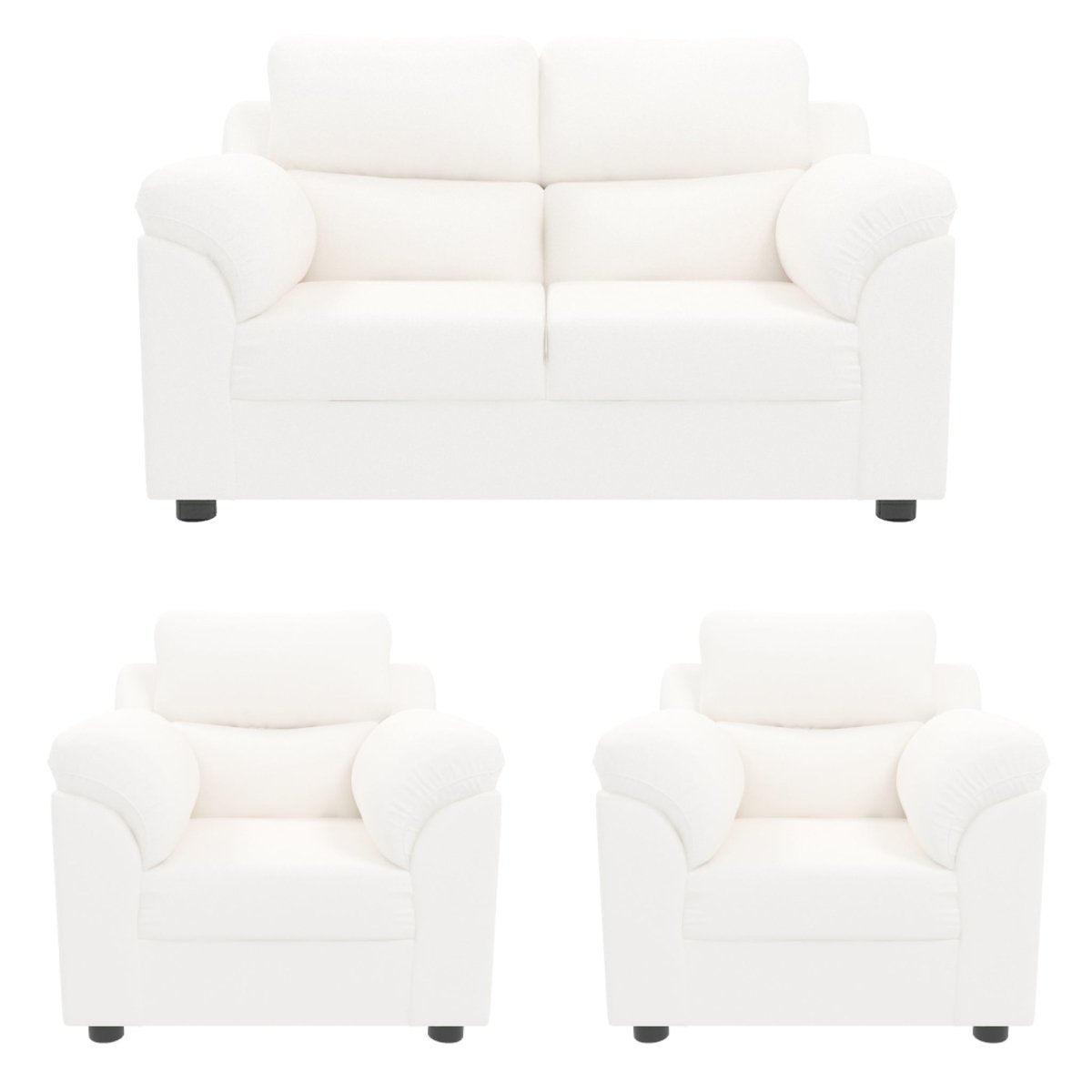 Comfort Series Leatherette Sofa - Sekar Lifestyle