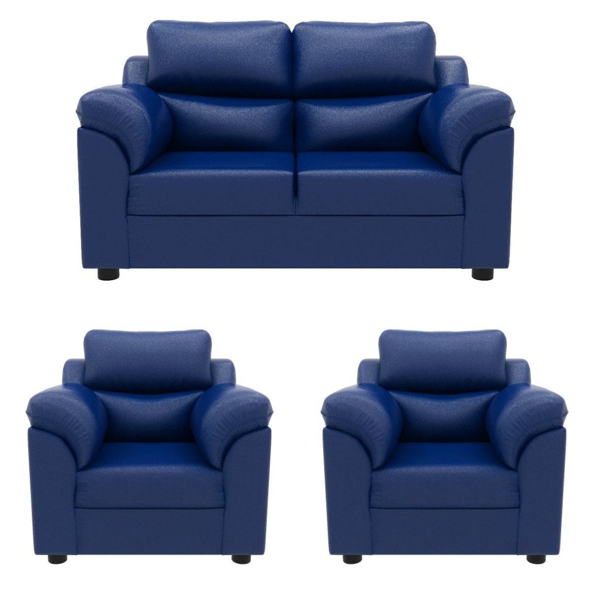 Comfort Series Leatherette Sofa - Sekar Lifestyle