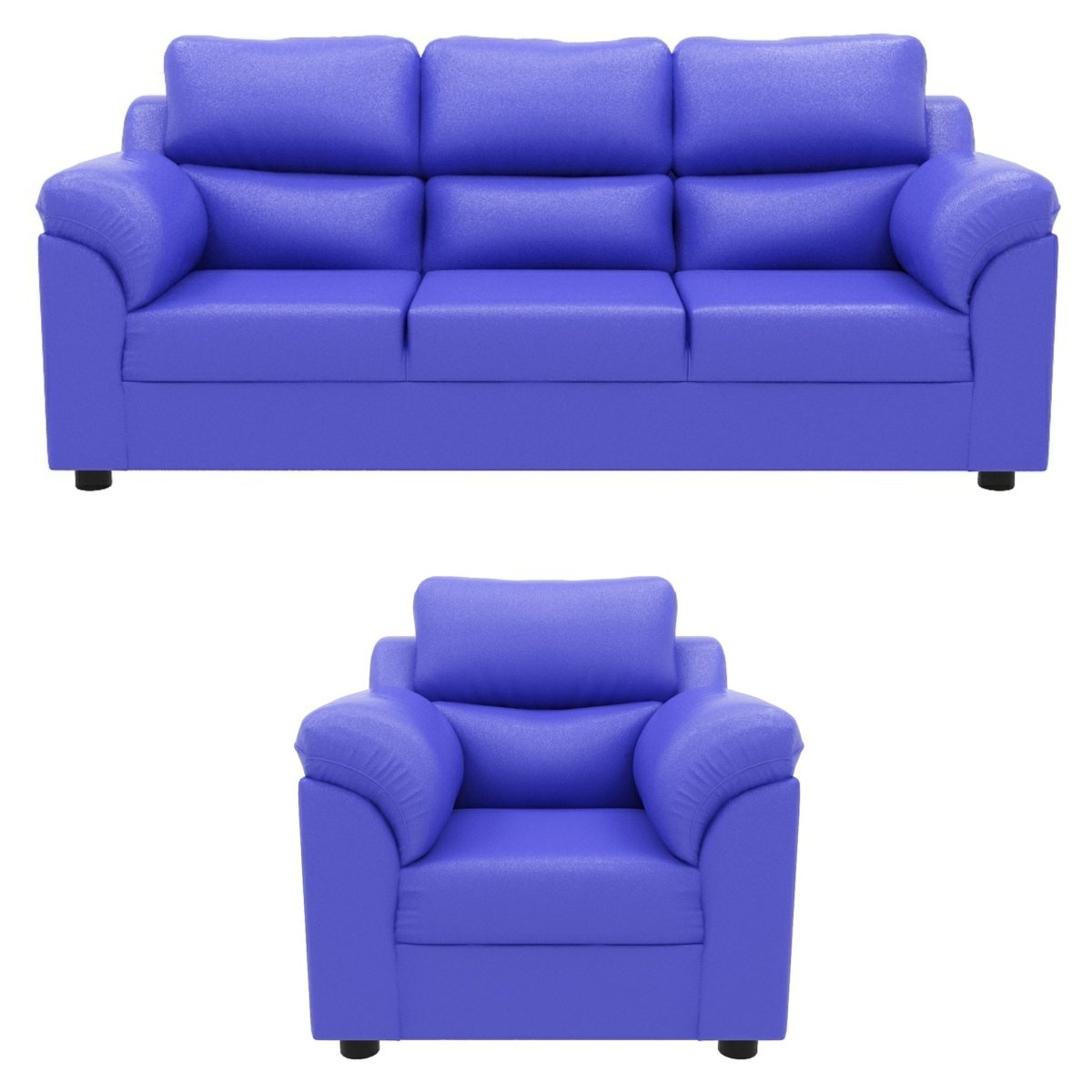 Comfort Series Leatherette Sofa - Sekar Lifestyle