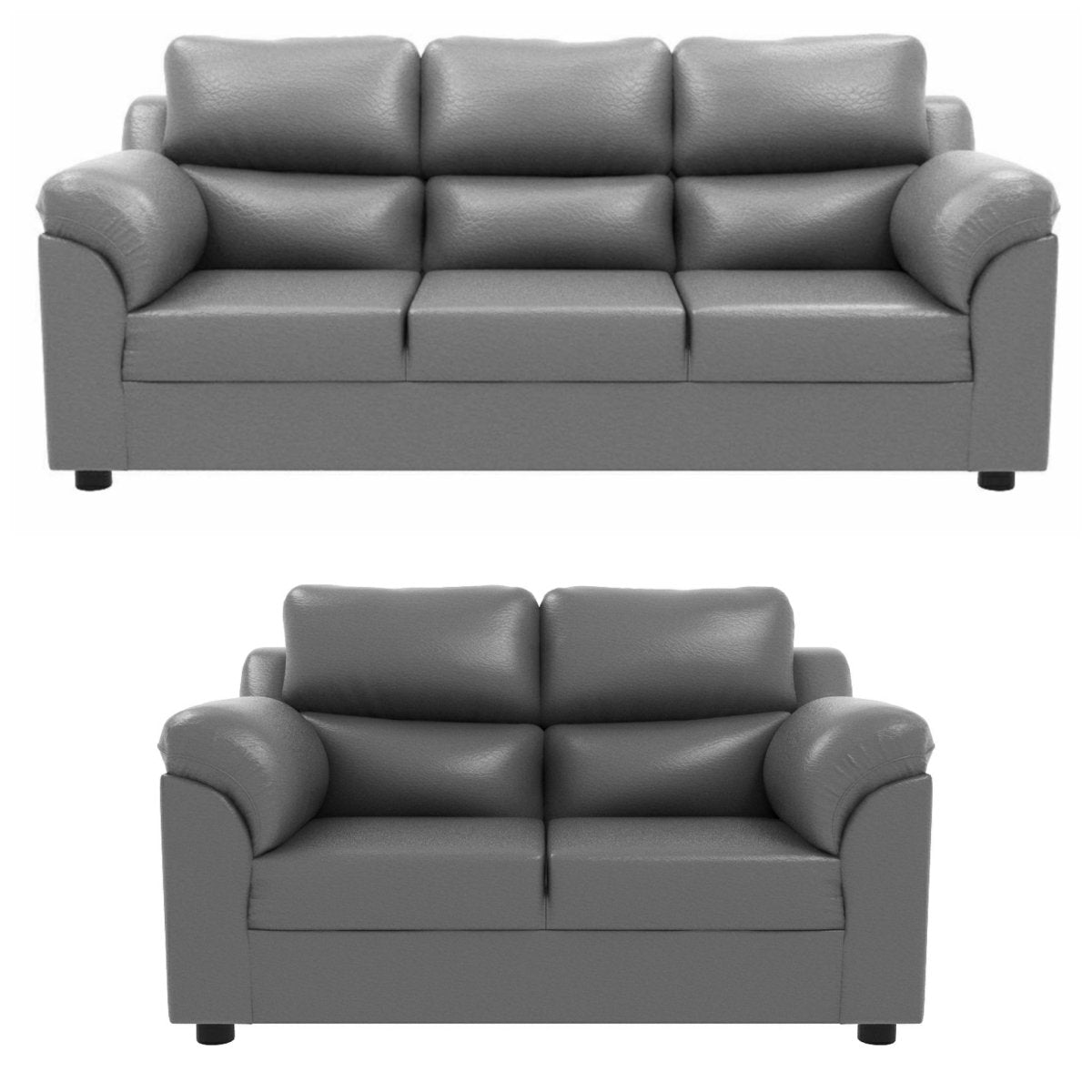 Comfort Series Leatherette Sofa - Sekar Lifestyle