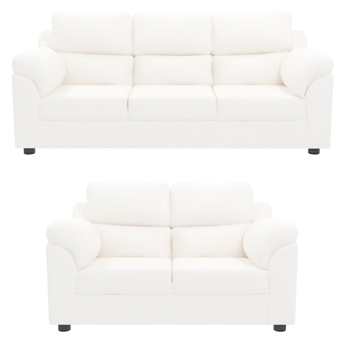 Comfort Series Leatherette Sofa - Sekar Lifestyle