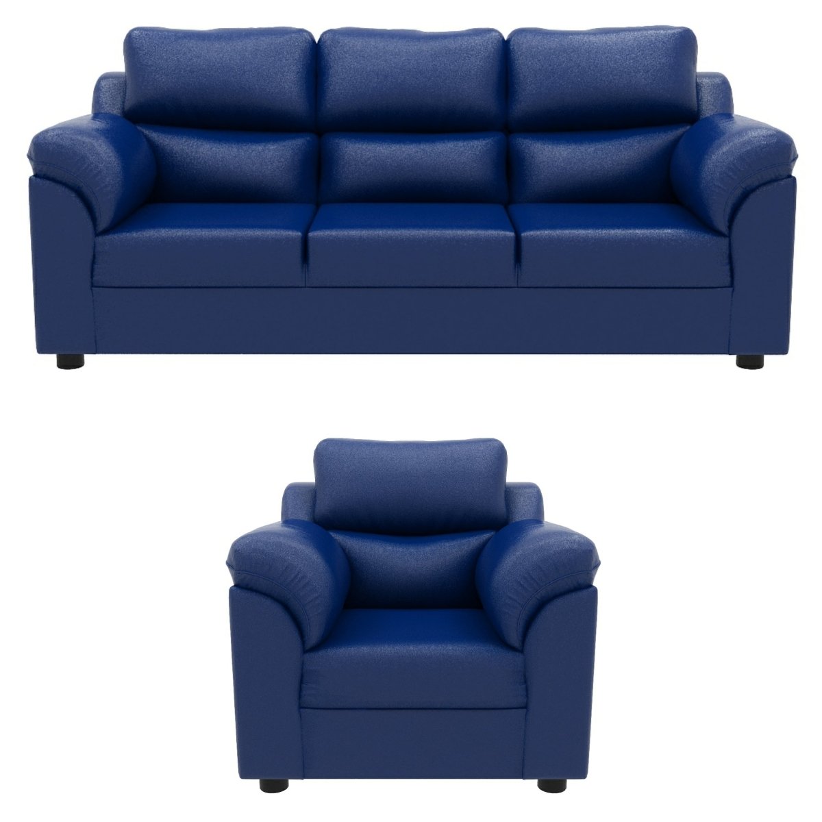 Comfort Series Leatherette Sofa - Sekar Lifestyle