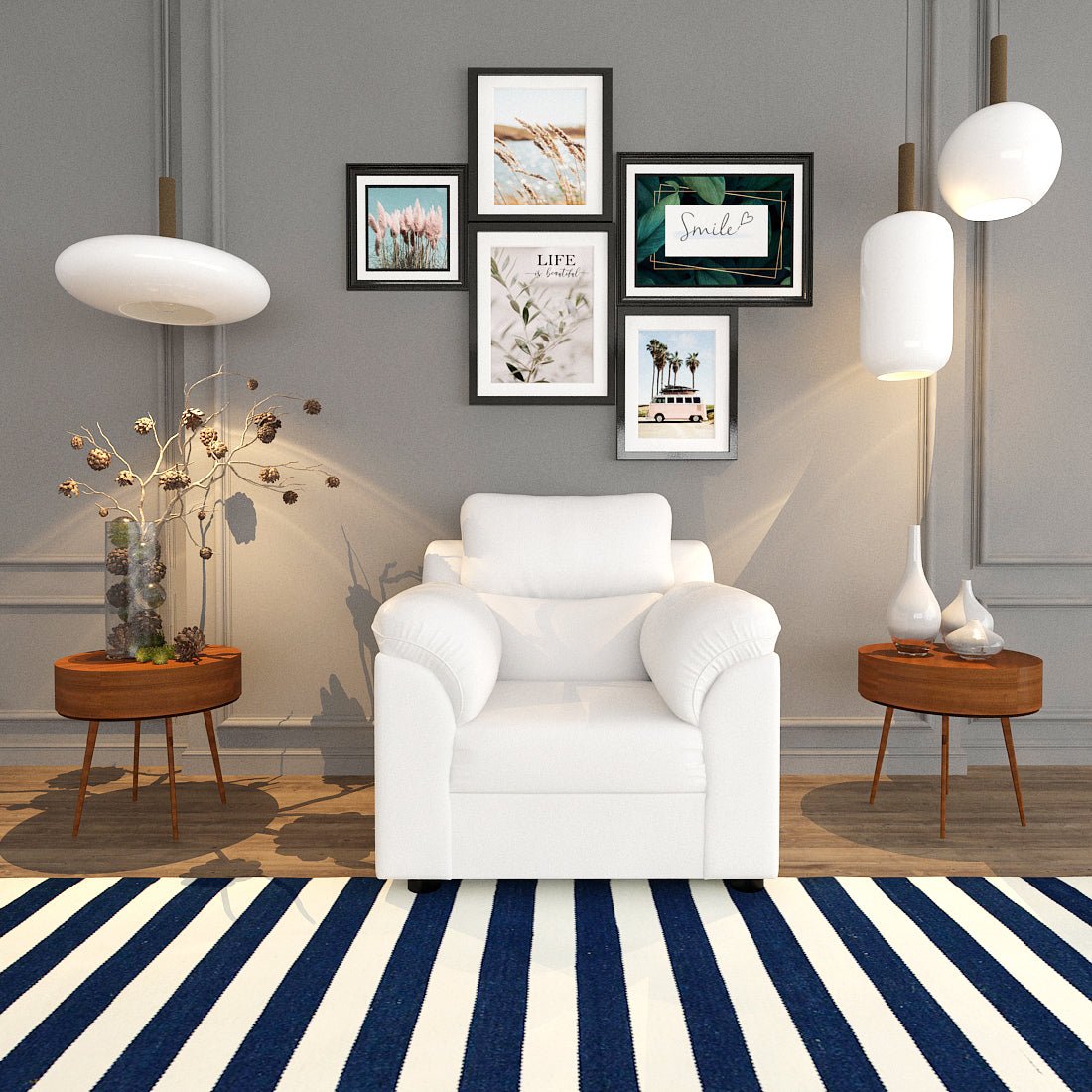 Comfort Series Leatherette Sofa - Sekar Lifestyle