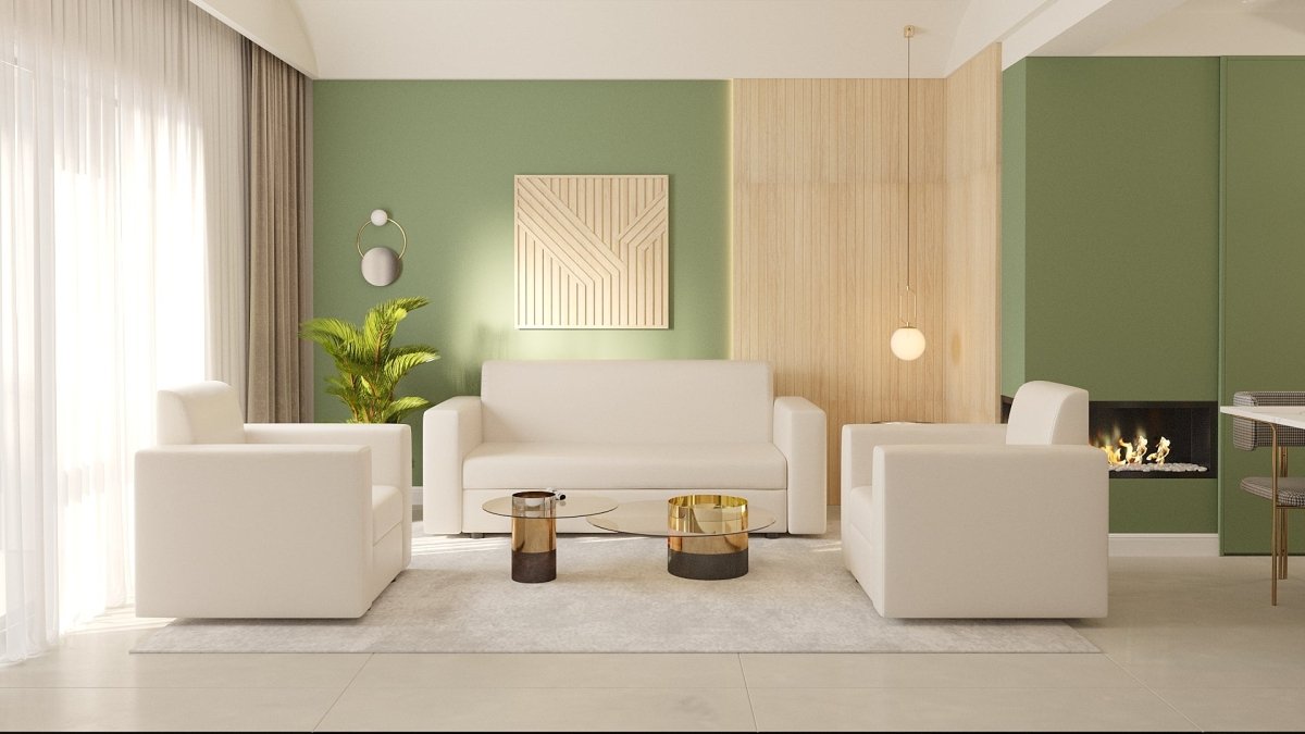 Couch Series Leatherette Sofa - Sekar Lifestyle