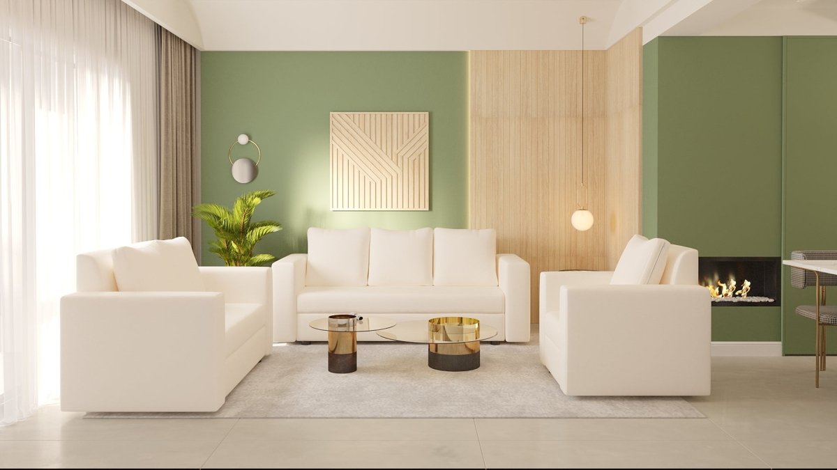 Couch Series with Pillows Fabric Sofa - Sekar Lifestyle