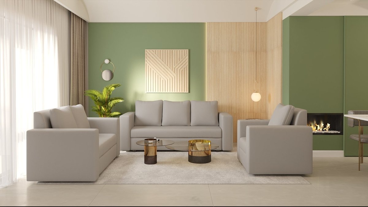 Couch Series with Pillows Fabric Sofa - Sekar Lifestyle