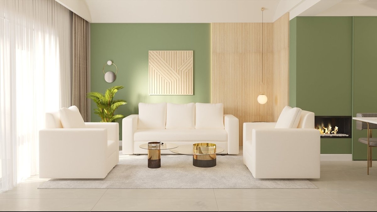 Couch Series with Pillows Fabric Sofa - Sekar Lifestyle