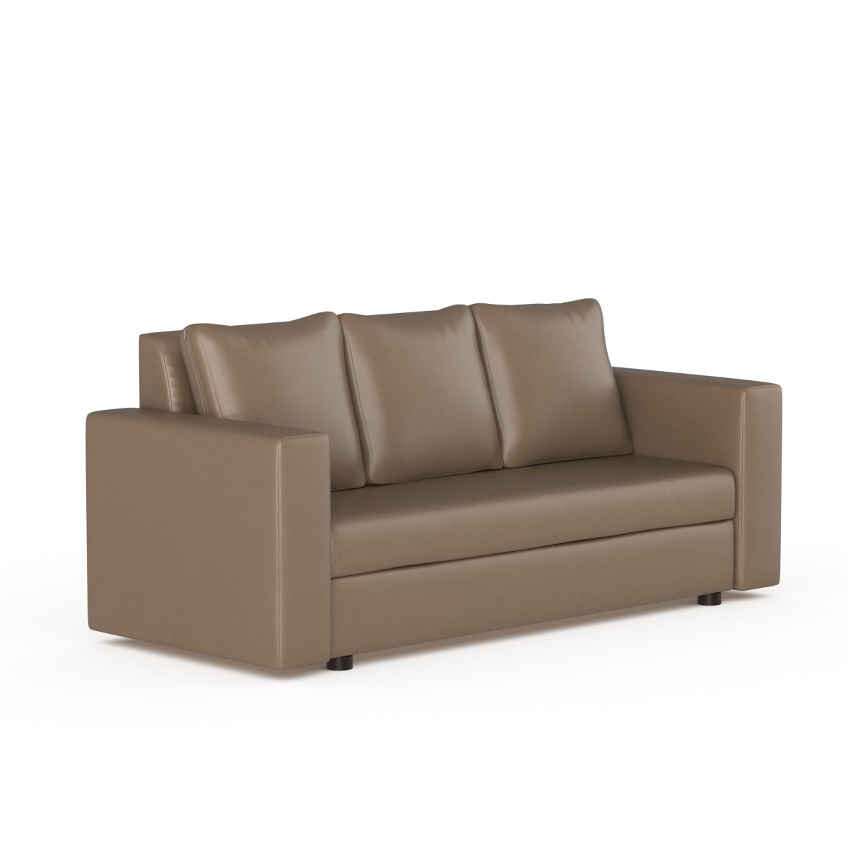Couch Series with Pillows Leatherette Sofa - Sekar Lifestyle
