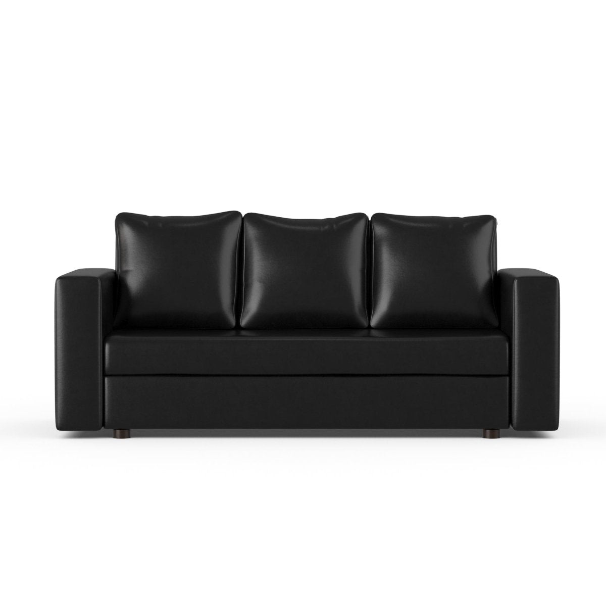 Couch Series with Pillows Leatherette Sofa - Sekar Lifestyle