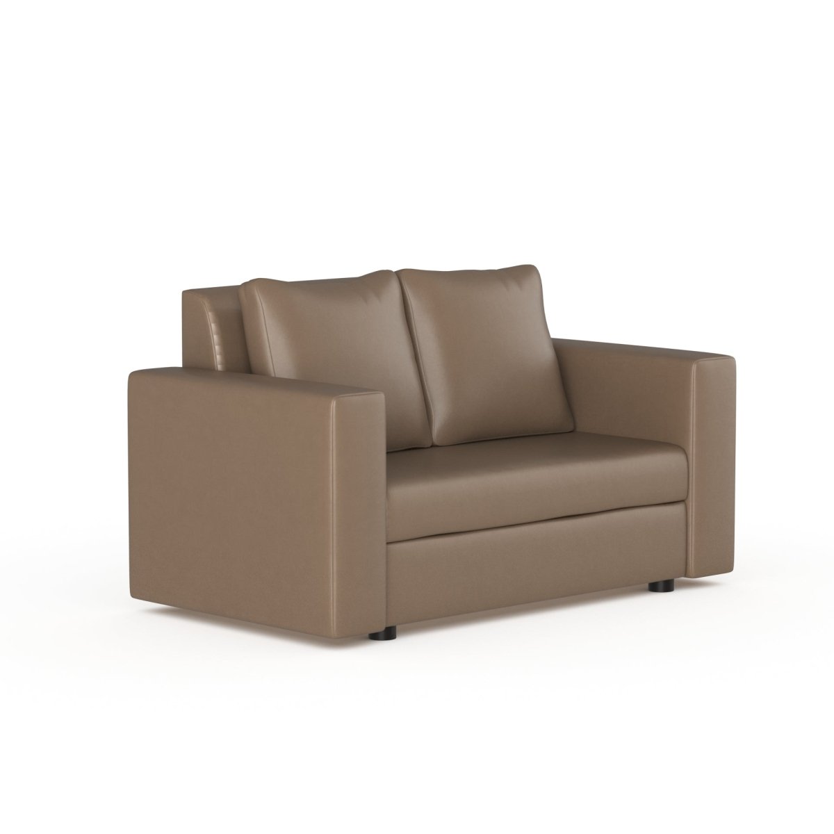 Couch Series with Pillows Leatherette Sofa - Sekar Lifestyle