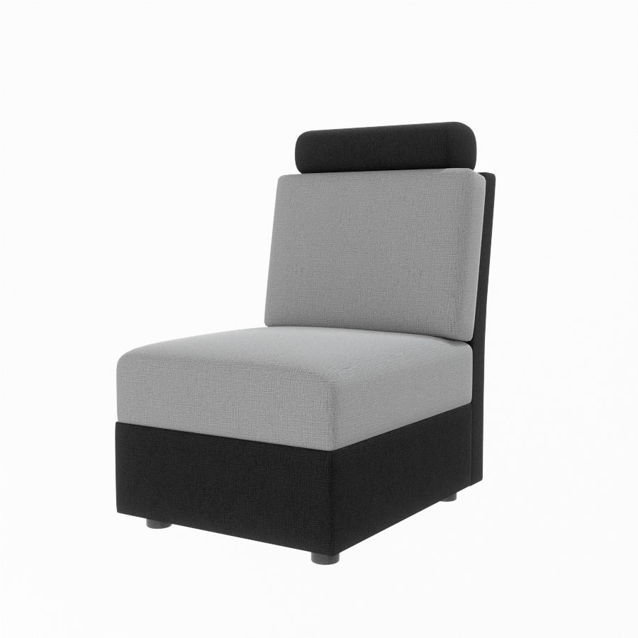 L Shape Corner Fabric Sofa [with Normal Handles] - Sekar Lifestyle