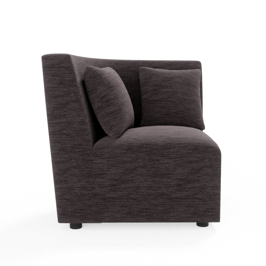 L Shape Corner Fabric Sofa [with Normal Handles] - Sekar Lifestyle