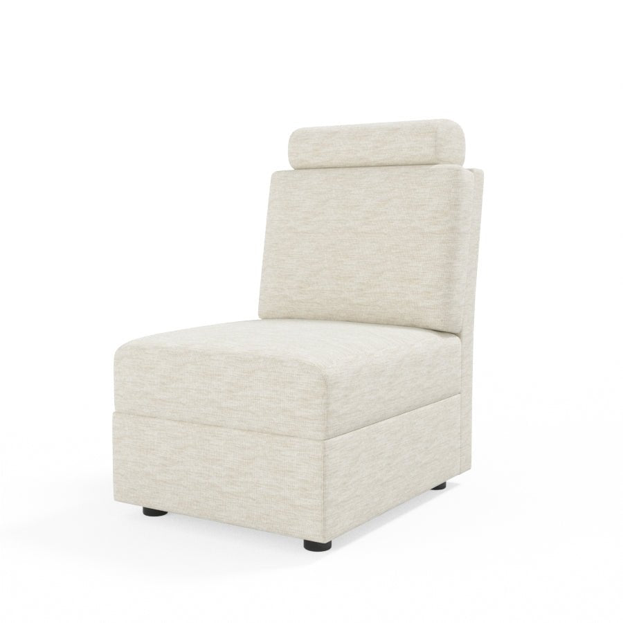 L Shape Corner Fabric Sofa [with Normal Handles] - Sekar Lifestyle