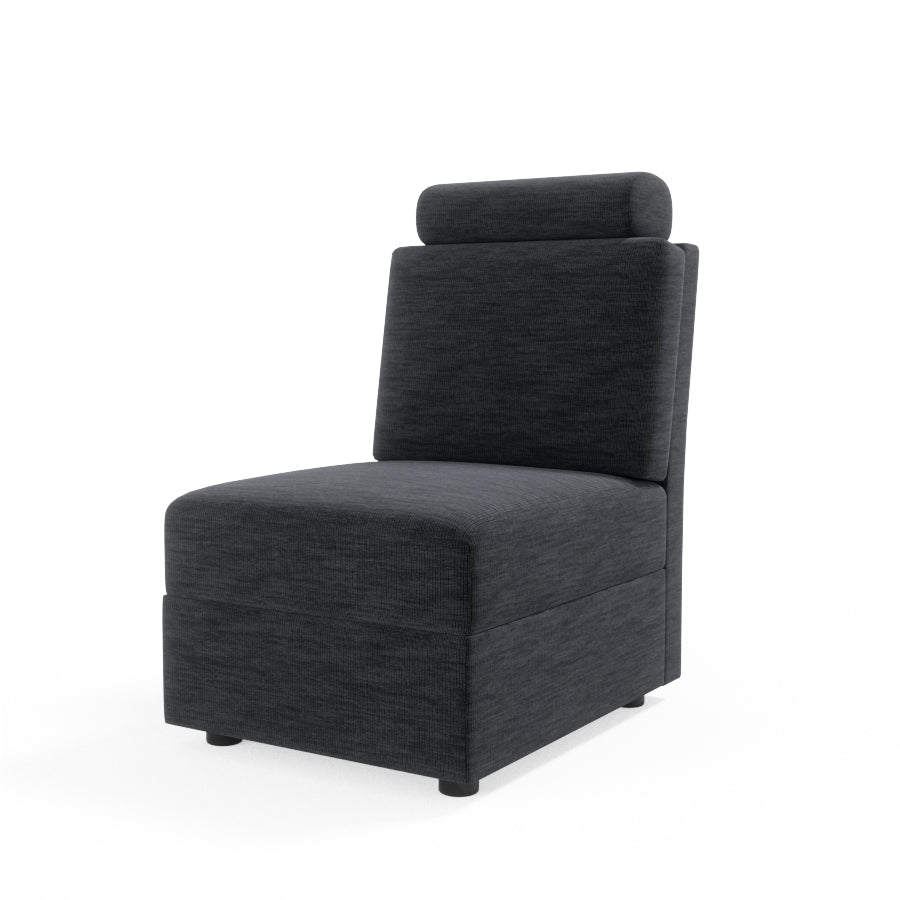 L Shape Corner Fabric Sofa [with Normal Handles] - Sekar Lifestyle